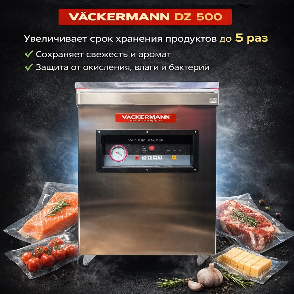 Вакуумный упаковщик Vackermann DZ-500
