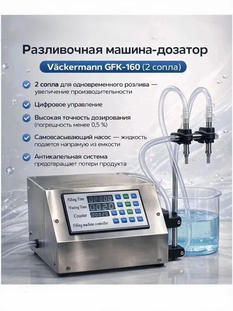 Разливочная машина дозатор GFK 160/2